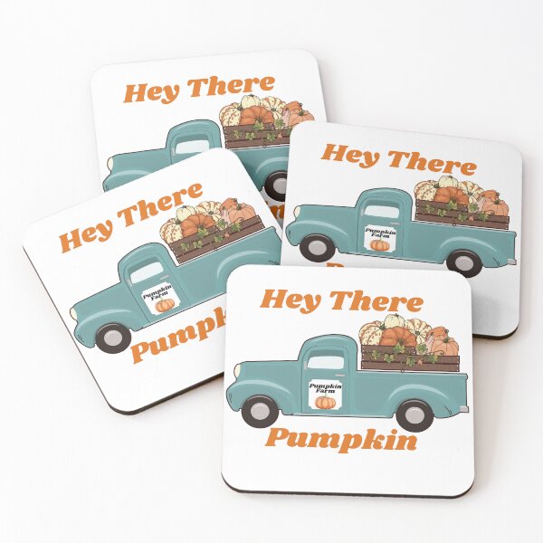 Item preview, Fall farm truck with pumpkins  designed and sold by JDreaming.