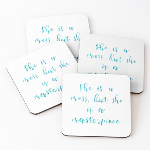 Item preview, She is a Mess quote  designed and sold by hanstrickland99.
