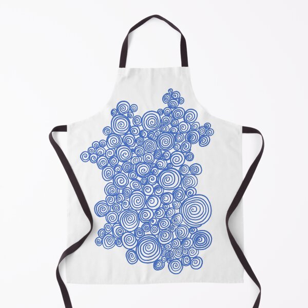 Item preview, blue swirls designed and sold by jojobeeee.
