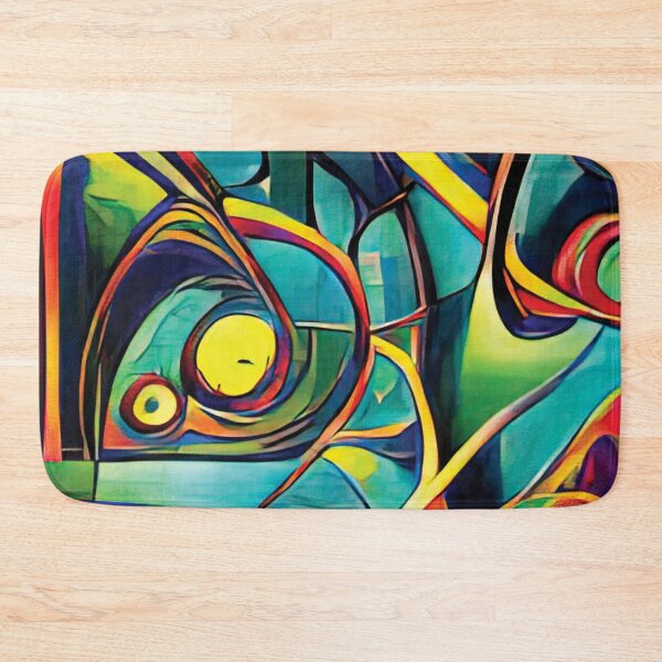 Item preview, Vibrant Life Abstract Digital Paintings designed and sold by ThinkFun! Design.