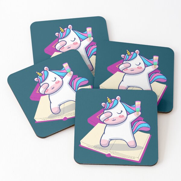 Item preview, Dab Right Into Your Next Book, Unicorn With A Popsicle! designed and sold by tmdaliggr.