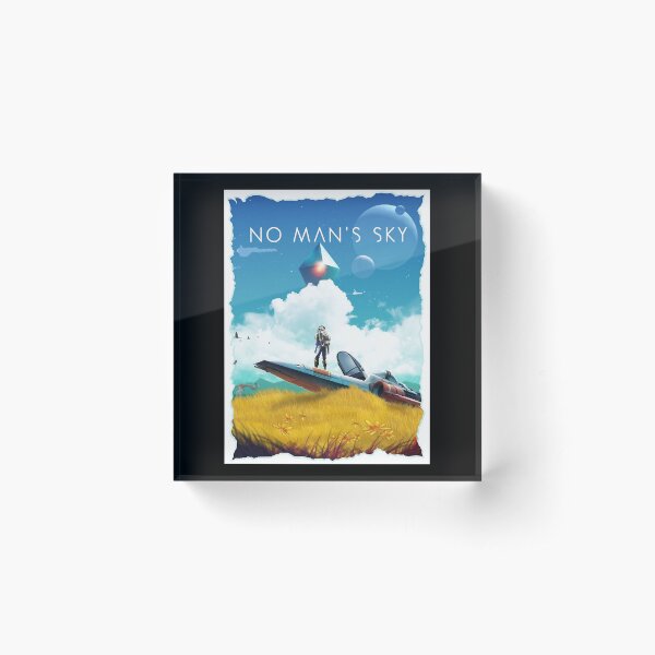 For Mens Womens Sci Fi No Mans Sky Idol Gift Fot You Acrylic Block