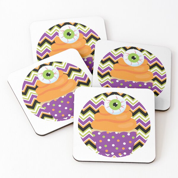 Item preview, Halloween Eye Cupcake - Kawaii. Cute designed and sold by PirateAvocado.