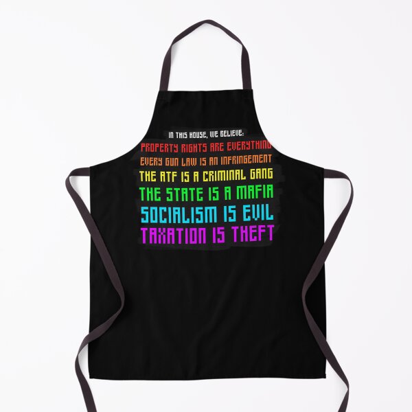 Item preview, "In This House" Libertarian Parody designed and sold by v3services.