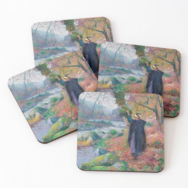 Item preview,  Paul Madeline - Paysanne Au Bord De La Rivière-Peasant Woman By The River designed and sold by TeeARTHY.