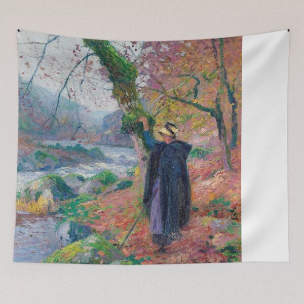 Item preview,  Paul Madeline - Paysanne Au Bord De La Rivière-Peasant Woman By The River designed and sold by TeeARTHY.