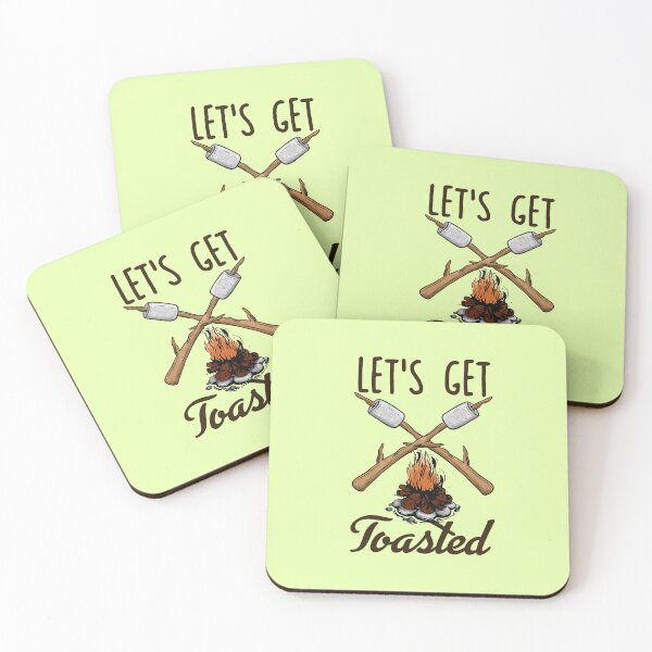 Item preview, Let's Get Toasted - Campfire With Marshmallows designed and sold by ArtCreativeSACB.