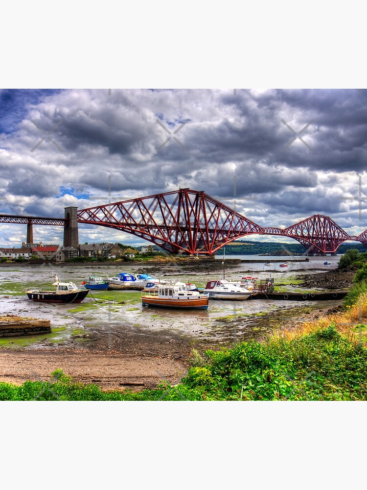 "Low Tide in North Queensferry" Tapestry for Sale by tomg Redbubble