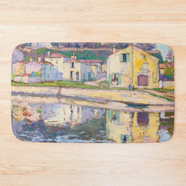 Item preview, Paul Madeline - Un Quai Á Taillebourg-A quay in Taillebourg designed and sold by TeeARTHY.