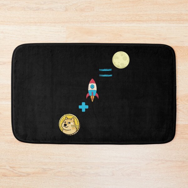 Item preview, Dogecoin + Rocket = Moon designed and sold by VegatoNunez.