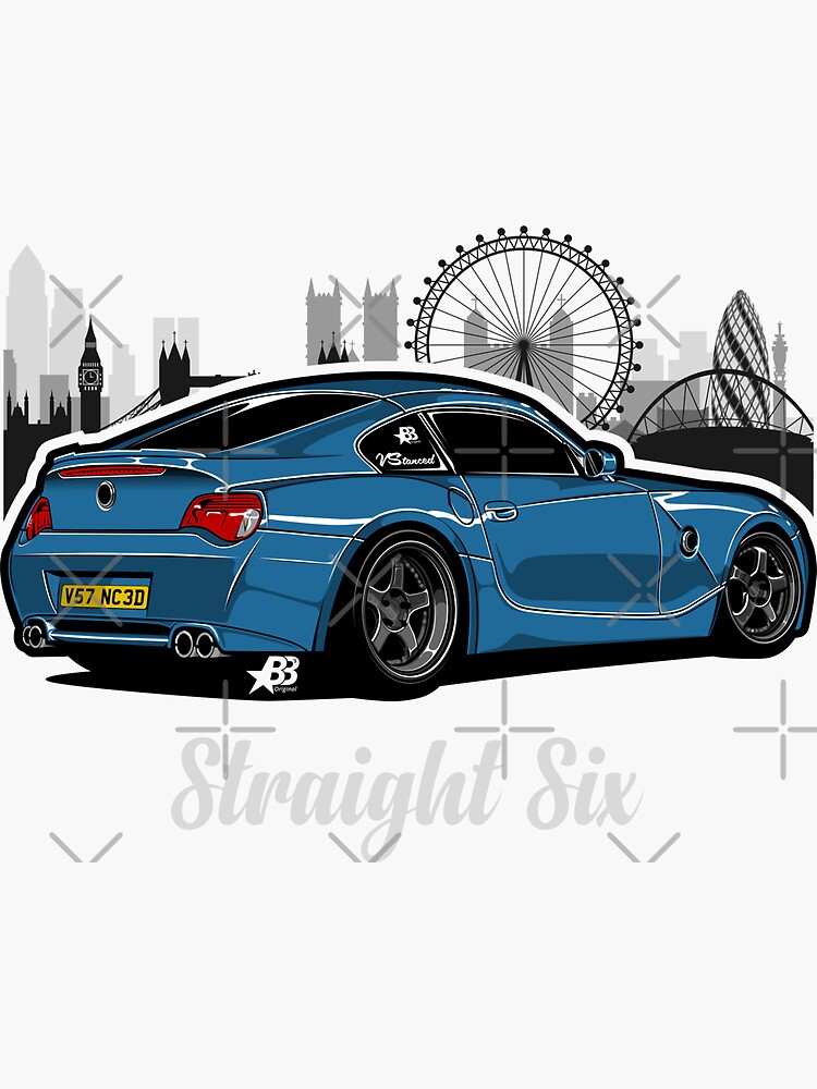Straight Six V4 - Sticker by BBsOriginal