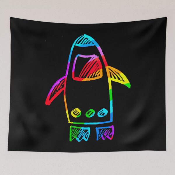 Item preview, Kidstime - Rocket designed and sold by VegatoNunez.