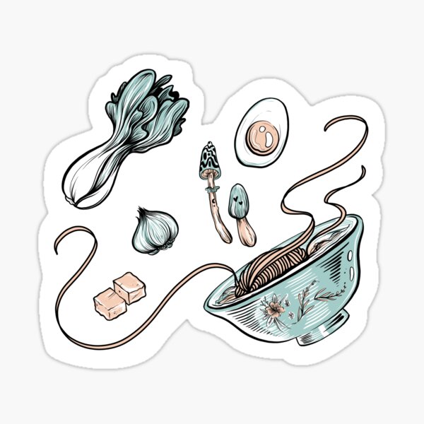Ramen is Good for You Sticker