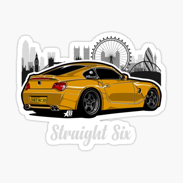 Straight Six V8 - Sticker Sticker
