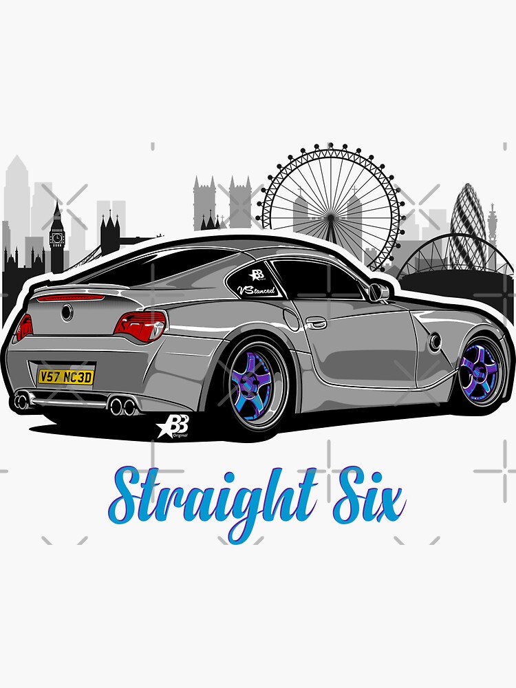 Straight Six Special V1 - Sticker by BBsOriginal