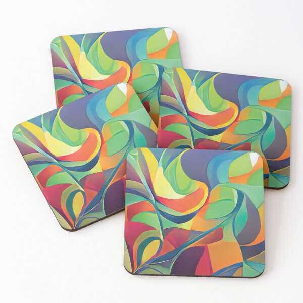 Item preview, Vibrant Life Abstract Digital Paintings designed and sold by ThinkFun! Design.