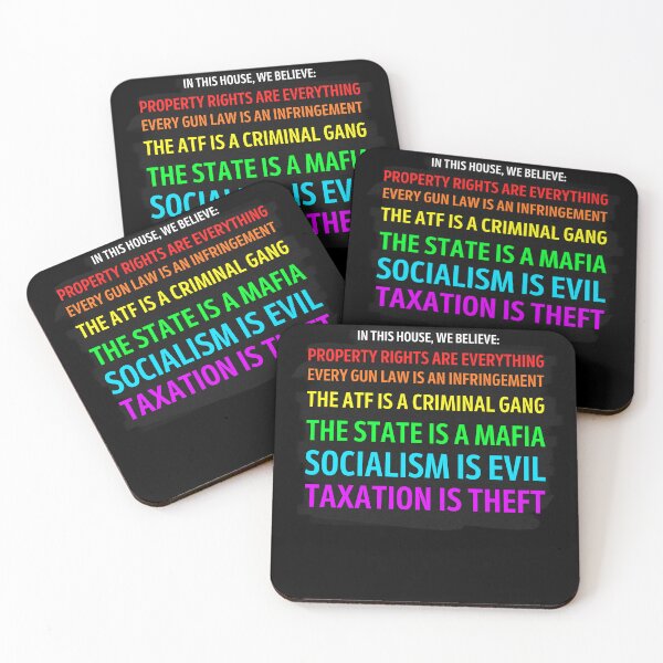 Item preview, "In This House" Libertarian Parody designed and sold by v3services.