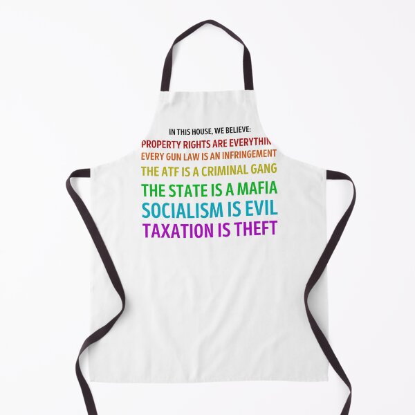 Item preview, "In This House" Libertarian Parody designed and sold by v3services.