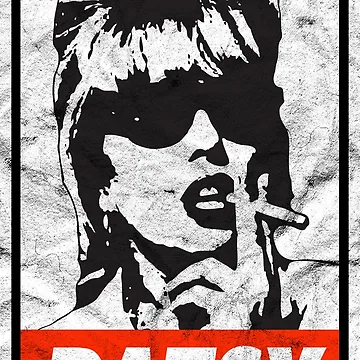 Artwork thumbnail, Patsy - White Distressed Look by risible