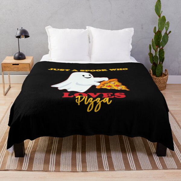 Item preview, Just a Spook Who loves Pizza, spooky Pizza Quote designed and sold by yssnyd.