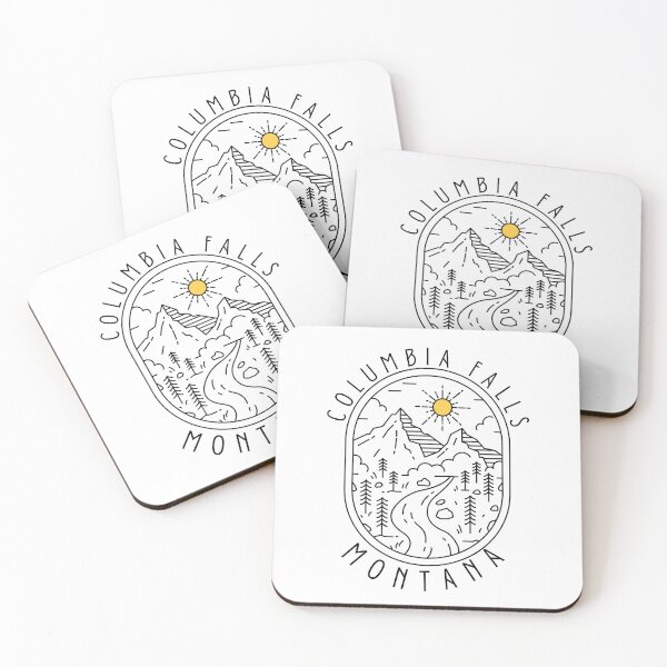 Item preview, Columbia Falls Montana designed and sold by HellbenderCo.
