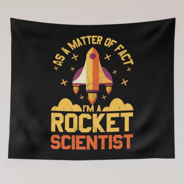 Item preview, Matter Of Fact Rocket Scientist designed and sold by GenmareTumber.