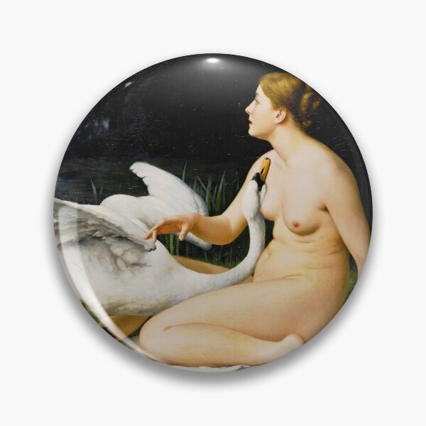 Item preview, Leda and the swan (1879) Jean Baptiste Paul Lazerges  designed and sold by TeeARTHY.