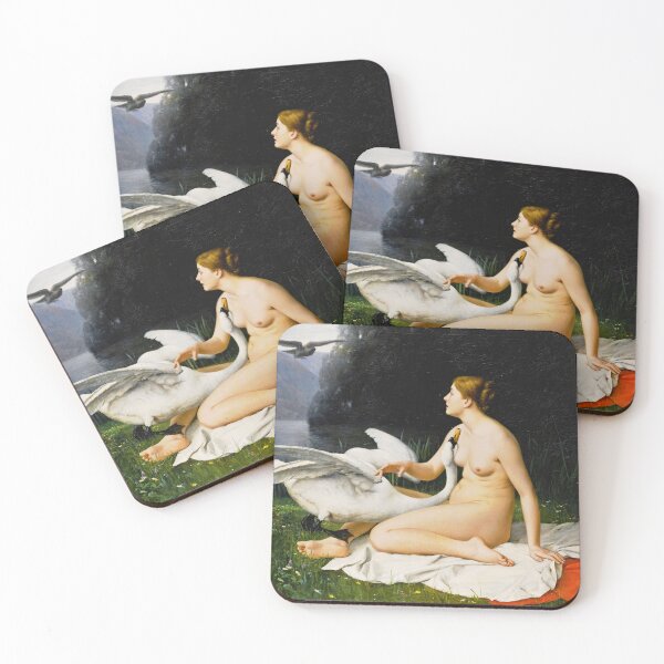 Item preview, Leda and the swan (1879) Jean Baptiste Paul Lazerges  designed and sold by TeeARTHY.