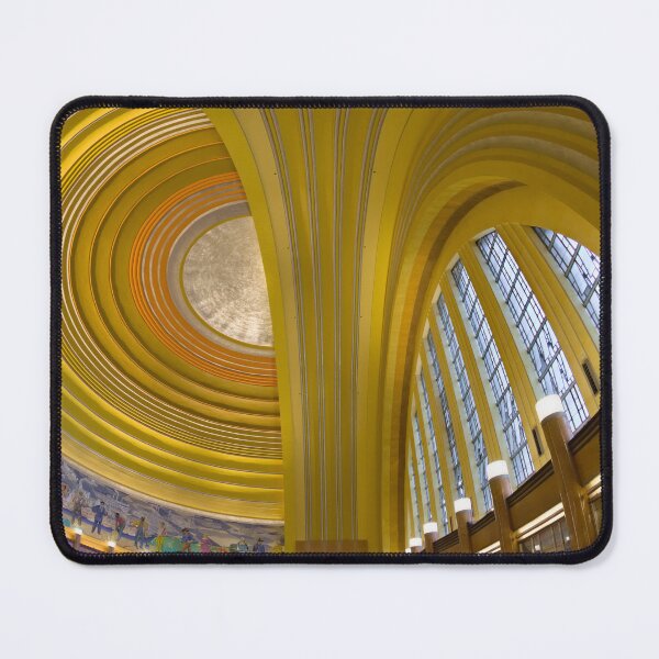 Item preview, Yellow arch with art deco columns designed and sold by Lowtech.