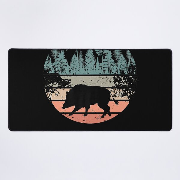 Item preview, Boar Illustration Retro Vintage Boar Hunt Boar Hunting  designed and sold by ToviyahMousa19.