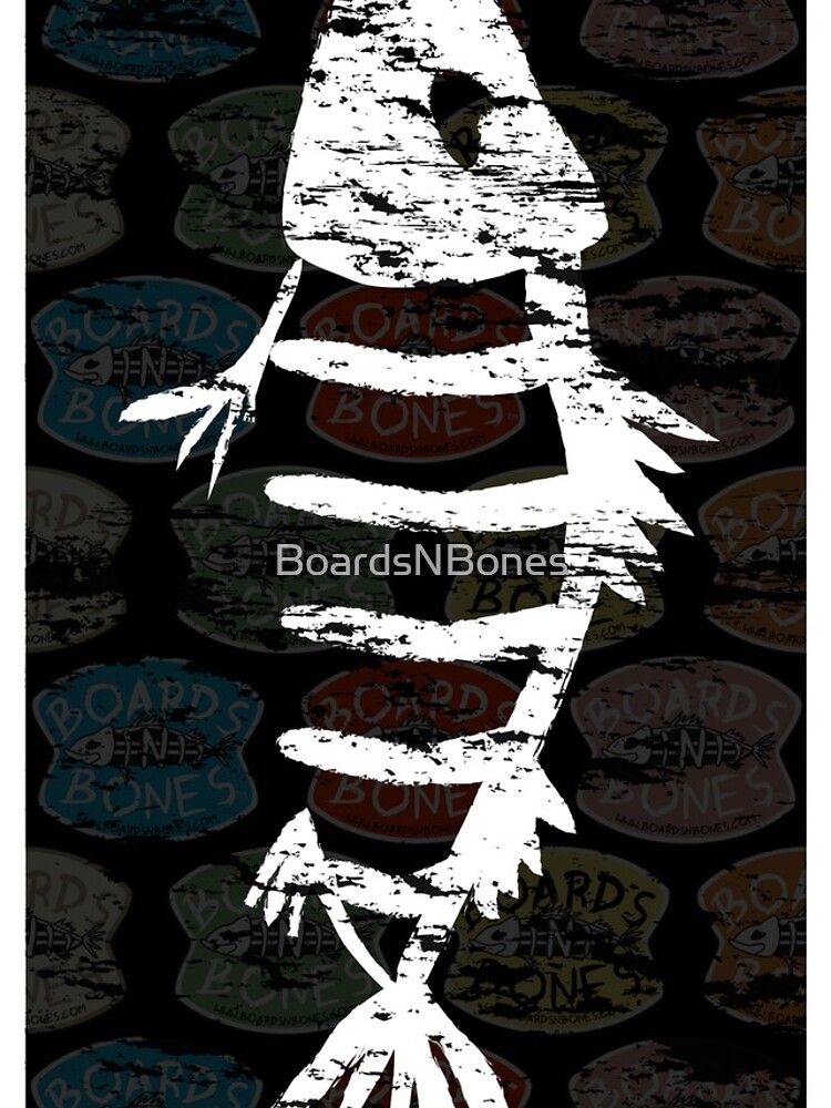 Distressed Fishbone Cover (Dark) by BoardsNBones