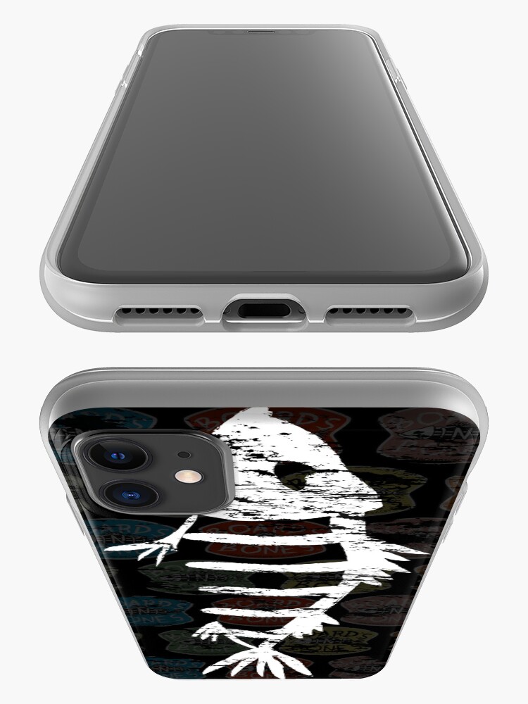 Alternate view of Distressed Fishbone Cover (Dark) iPhone Case & Cover