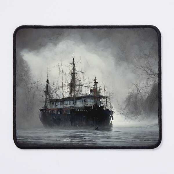 Item preview, Ghostly Ship designed and sold by Foodcolored.