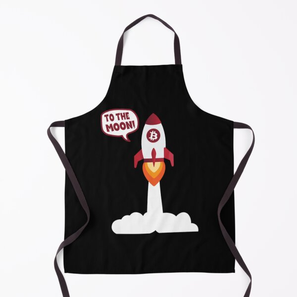 Item preview, Bitcoin Rocket To The Moon designed and sold by GenmareTumber.