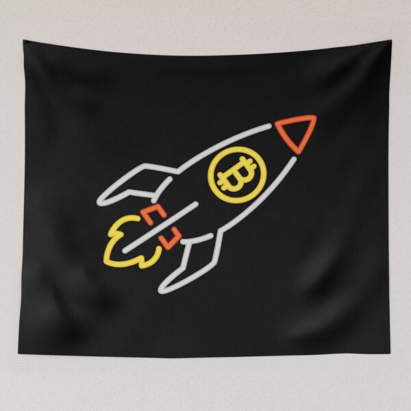 Item preview, Bitcoin Rocket designed and sold by GenmareTumber.