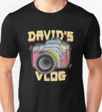 David's Vlog Retro T-Shirt Unisex T-Shirt