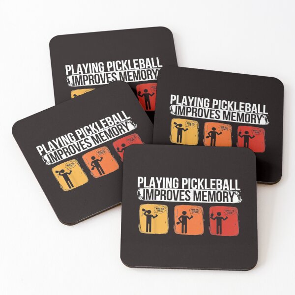 Item preview, Playing Pickleball improves memory designed and sold by brockmaxwell.