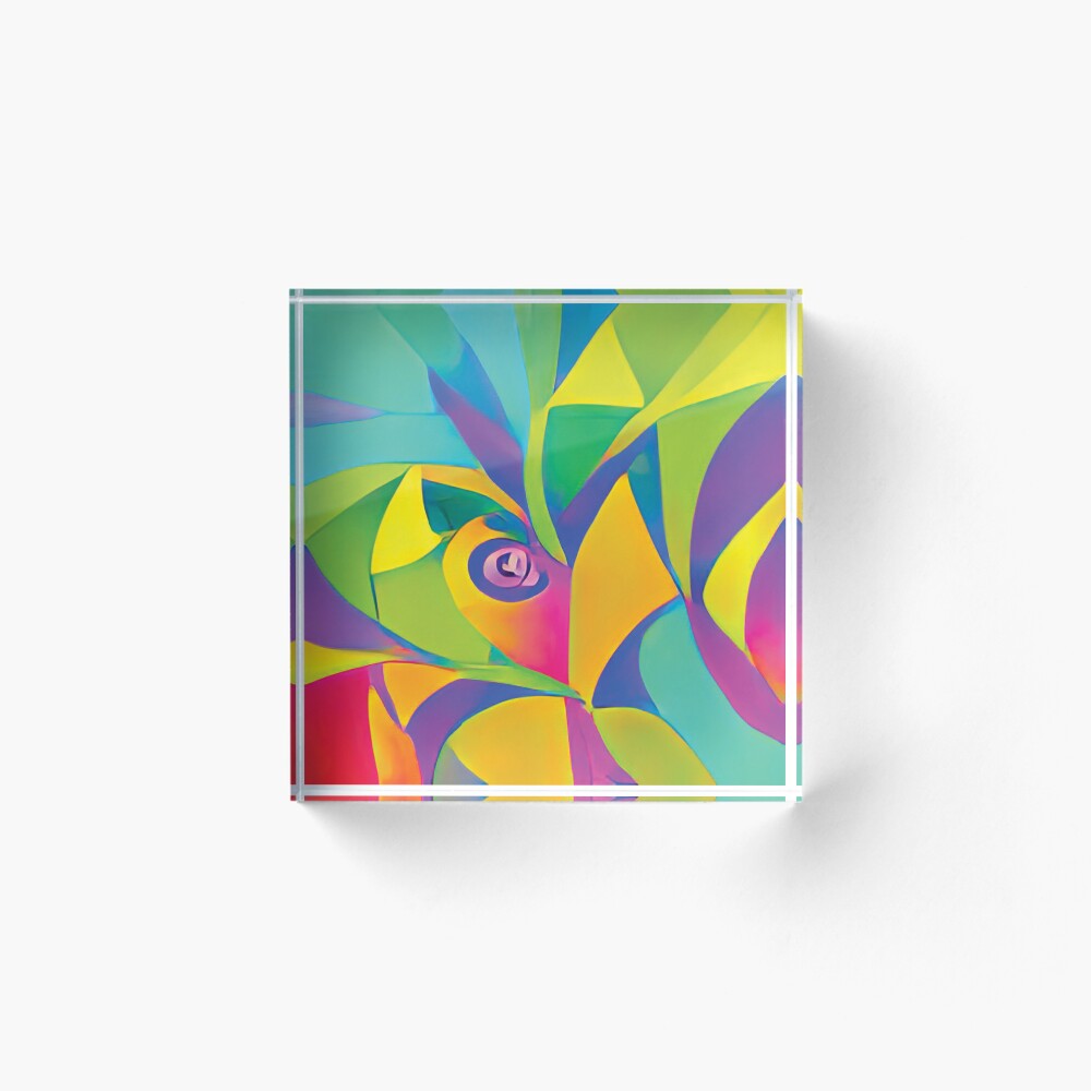 Vista previa del artículo con la obra «Bloque acrílico», diseñado y vendido por ThinkFunDesign.