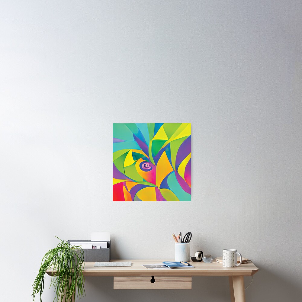 Vista previa del artículo con la obra «Póster», diseñado y vendido por ThinkFunDesign.