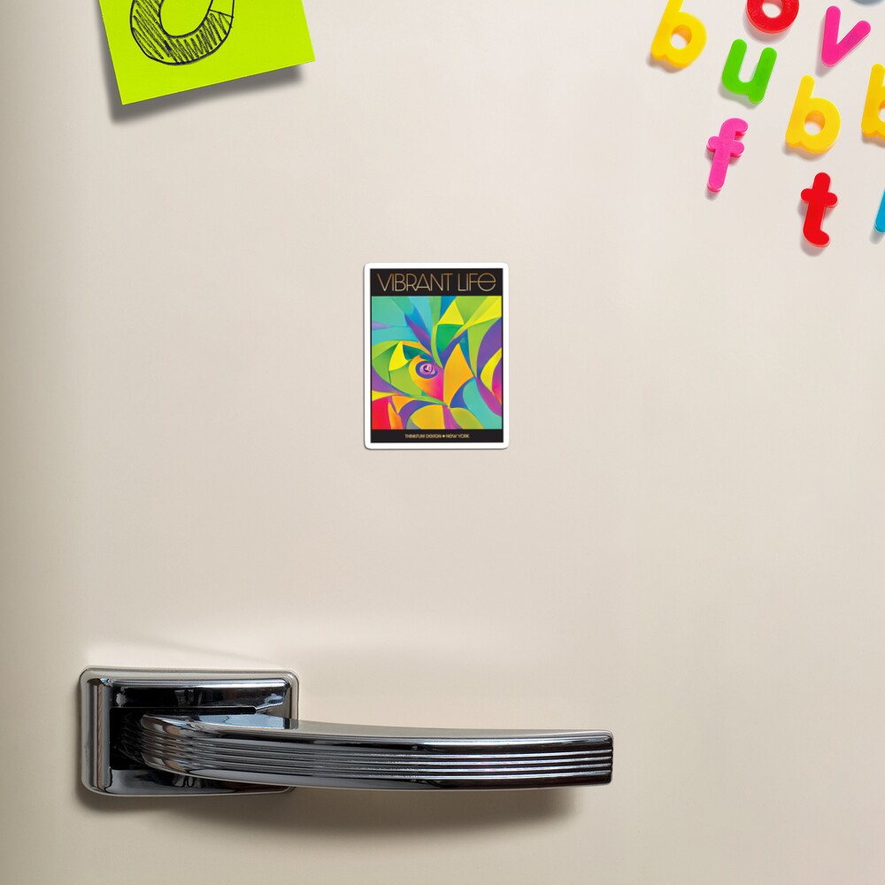 Vista previa del artículo con la obra «Imán», diseñado y vendido por ThinkFunDesign.