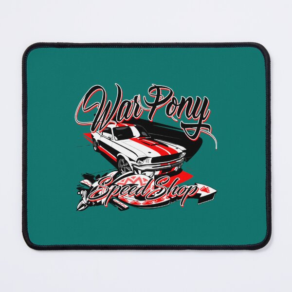 Item preview, War Pony Speed Shop Mustang Design designed and sold by RayoPevah1.