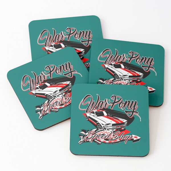 Item preview, War Pony Speed Shop Mustang Design   designed and sold by RayoPevah1.