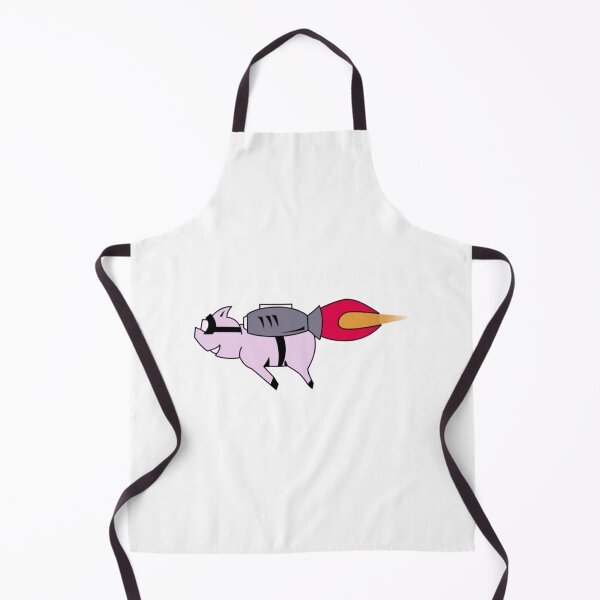 Item preview, pig on rocket designed and sold by GenmareTumber.