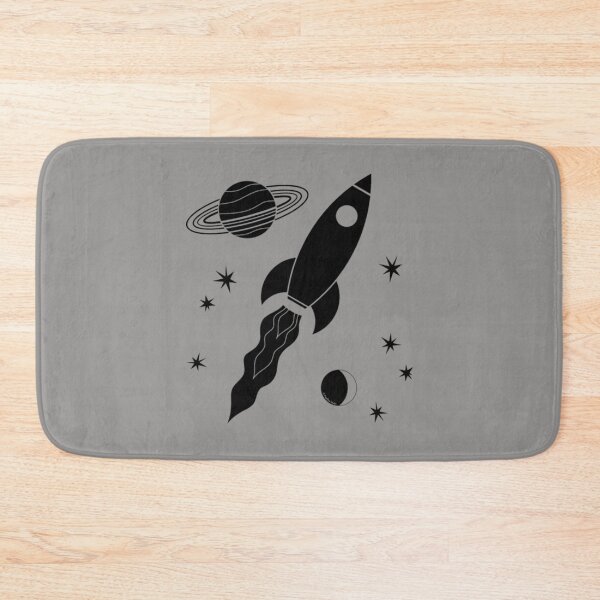 Item preview, Rocket black designed and sold by GenmareTumber.