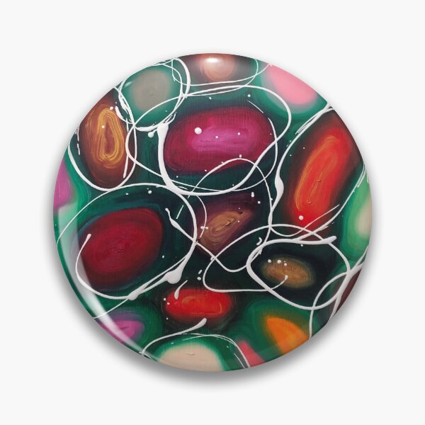 Item preview, Red And Green Pebbles designed and sold by DavidClareArt.