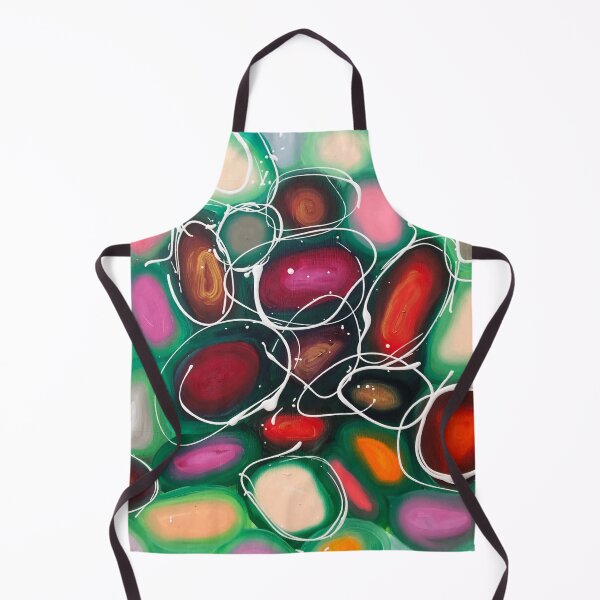 Item preview, Red And Green Pebbles designed and sold by DavidClareArt.