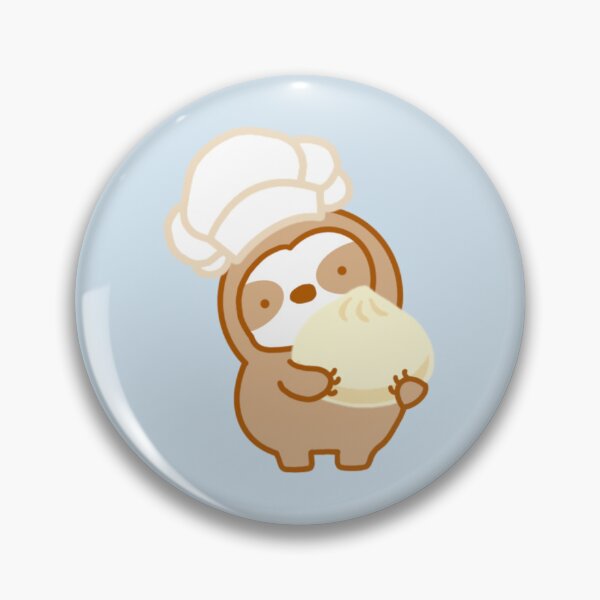 Item preview, Cute Dim Sum Chef Sloth designed and sold by theslothinme.