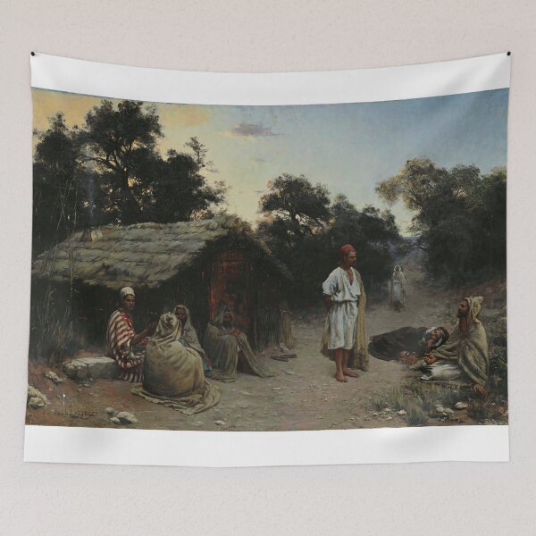 Item preview, An Arab Encampment Jean Baptiste Paul Lazerges designed and sold by TeeARTHY.
