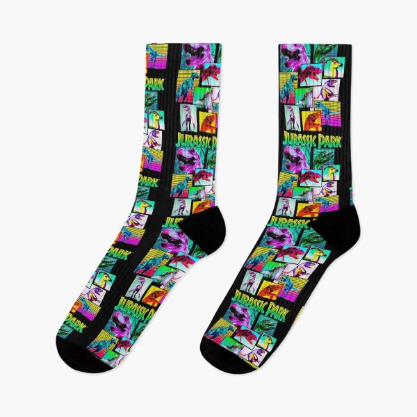 Item preview, Dinosaurs Of The Park Neon Retro designed and sold by TarynAbbott.