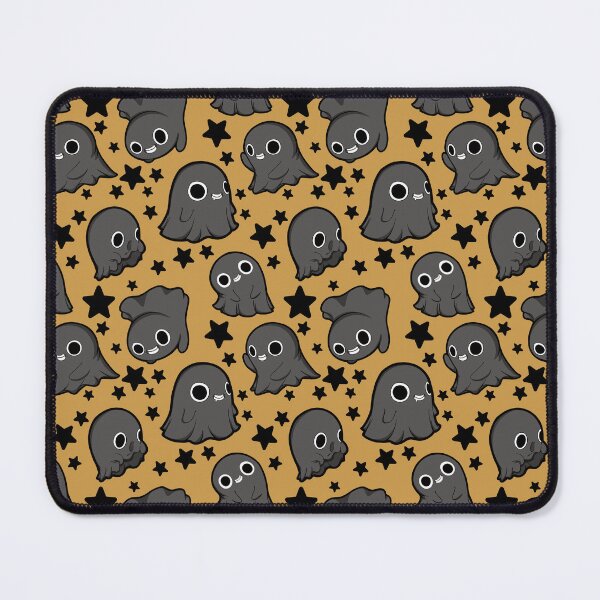 Item preview, Halloween Black Boba Tea Ghost and black star Pattern designed and sold by The magic  Yellow bus.